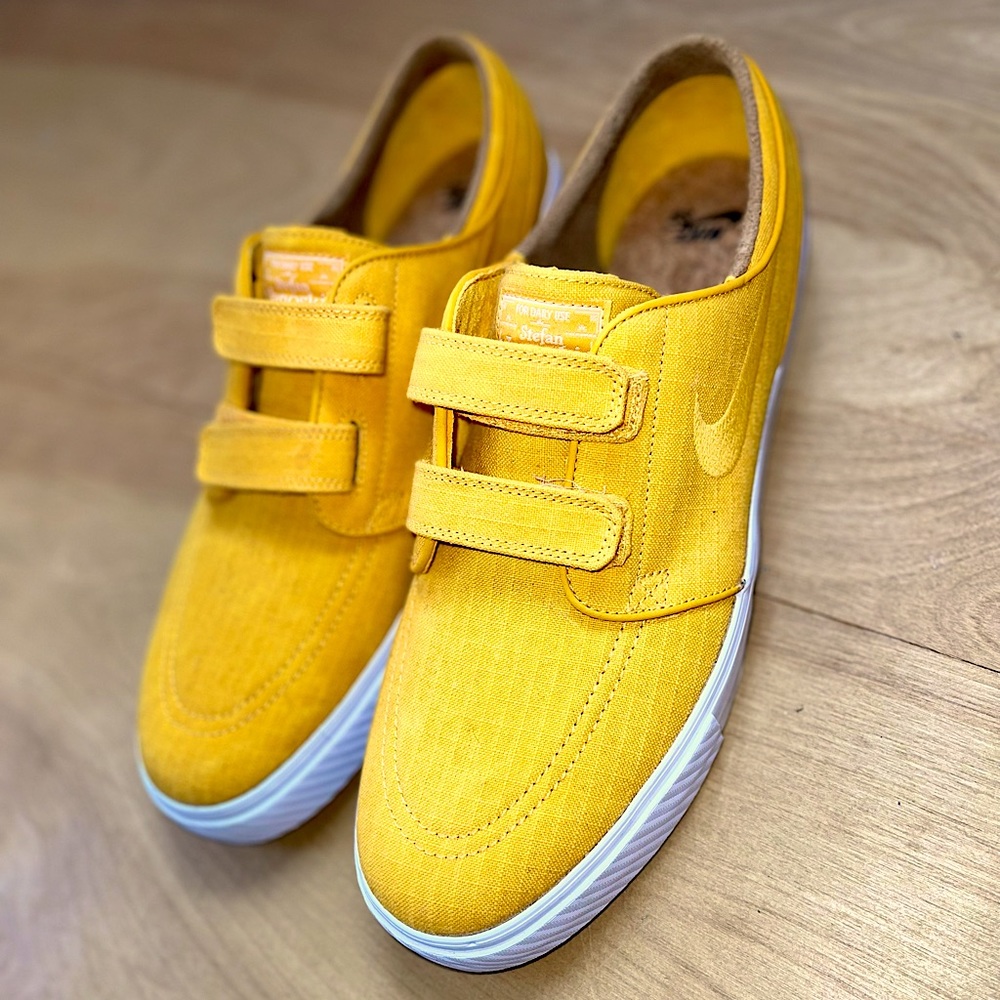 Nike Stefan Janoski Yellow 599633-717 Men's Size 13